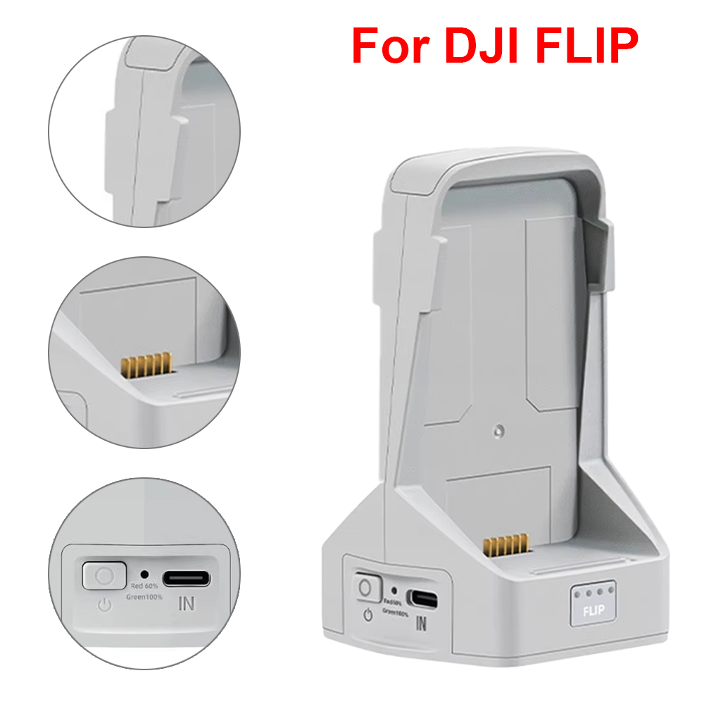 Drone Battery Adapter - Ładowarka do DJI Flip Dwukierunkowy Hub