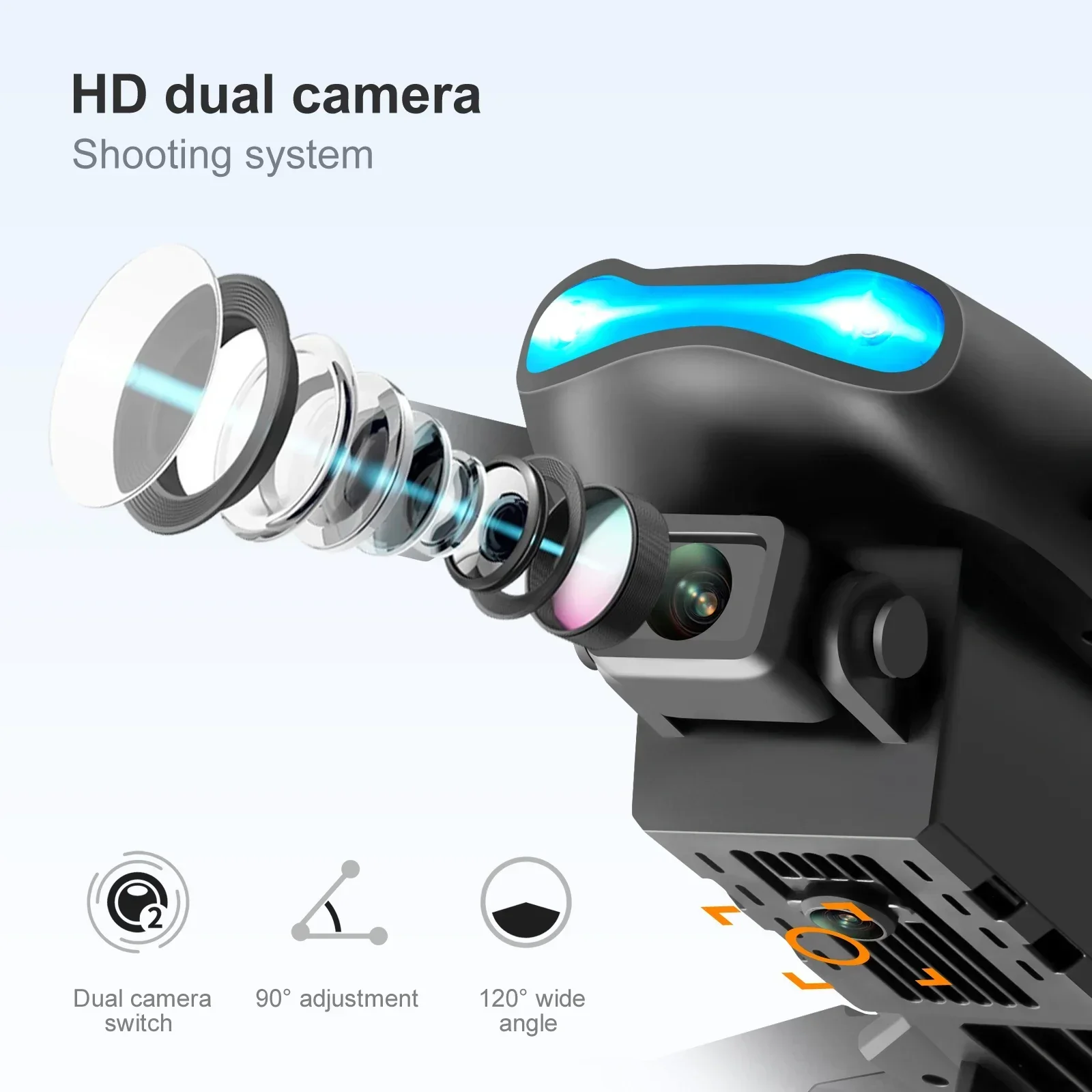 Nowy dron E99 Pro HD 4K z podw – Drone Controller Screen recenzja i cena